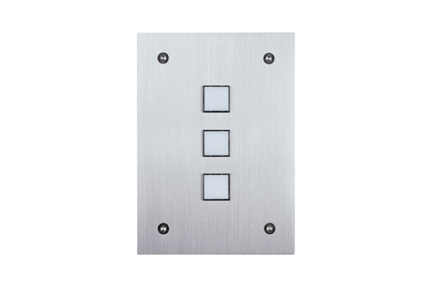 Leviton Omni-Bus 3-Button Wall Switch – White