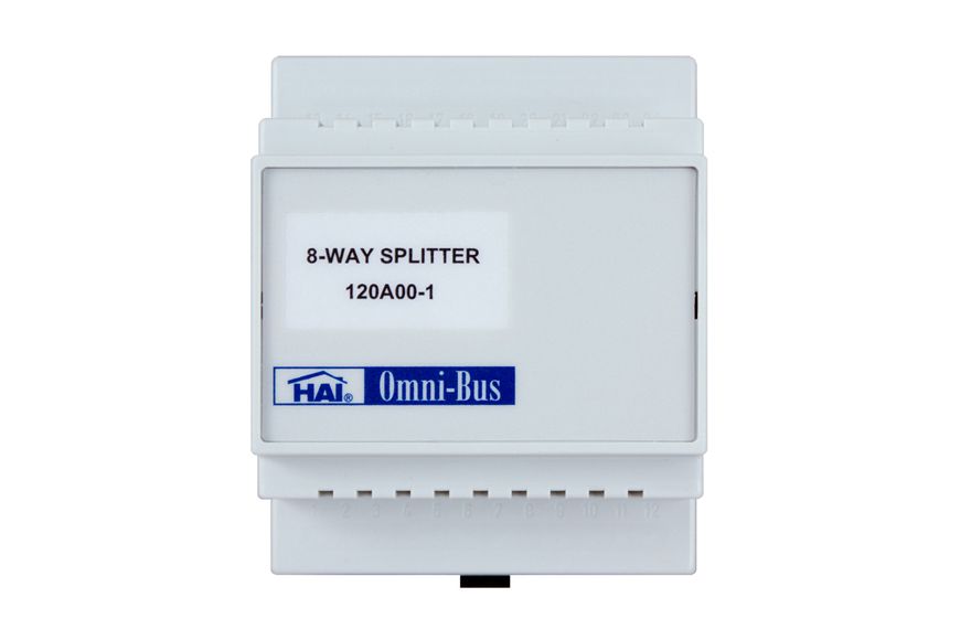 Leviton Omni-Bus Splitter Box 8-Way Din Rail